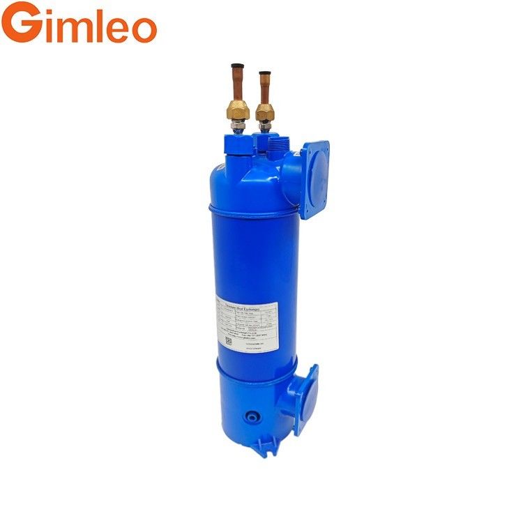 3HP स्विमिंग पूल हीट एक्सचेंजर्स एमएचटीए-3 पीवीसी शेल / 9.52 मिमी रेफ्रिजरेंट आउटलेट के साथ