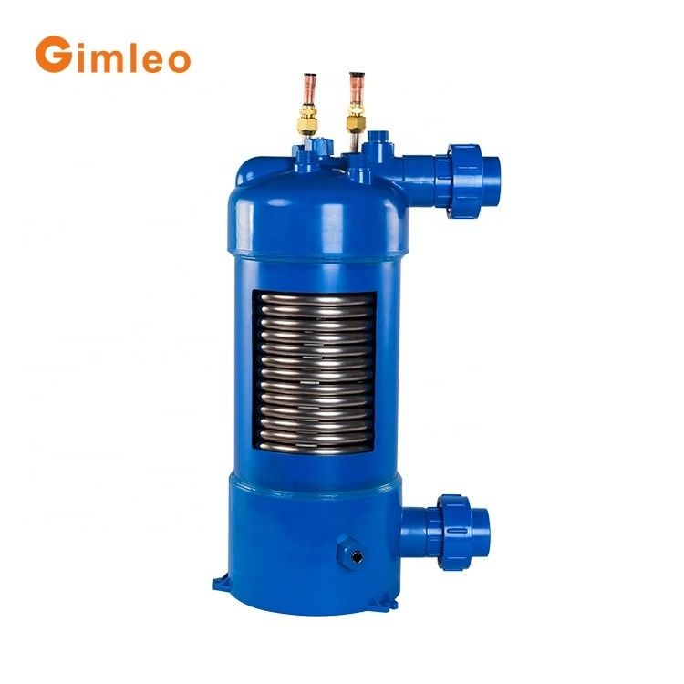 1.5 HP R22 टाइटेनियम कॉइल समुद्री जल कंडेनसर MHTA-1.5 टिकाऊ / टिकाऊ शीतलन
