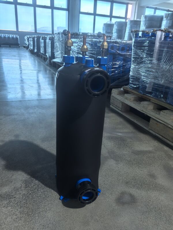 आउटलेट तापमान 7C चिलर हीट एक्सचेंजर ETA-1 कॉम्पैक्ट डिज़ाइन वाटर कनेक्शन 2 इंच इंजीनियर कूलिंग उपकरण औद्योगिक के लिए