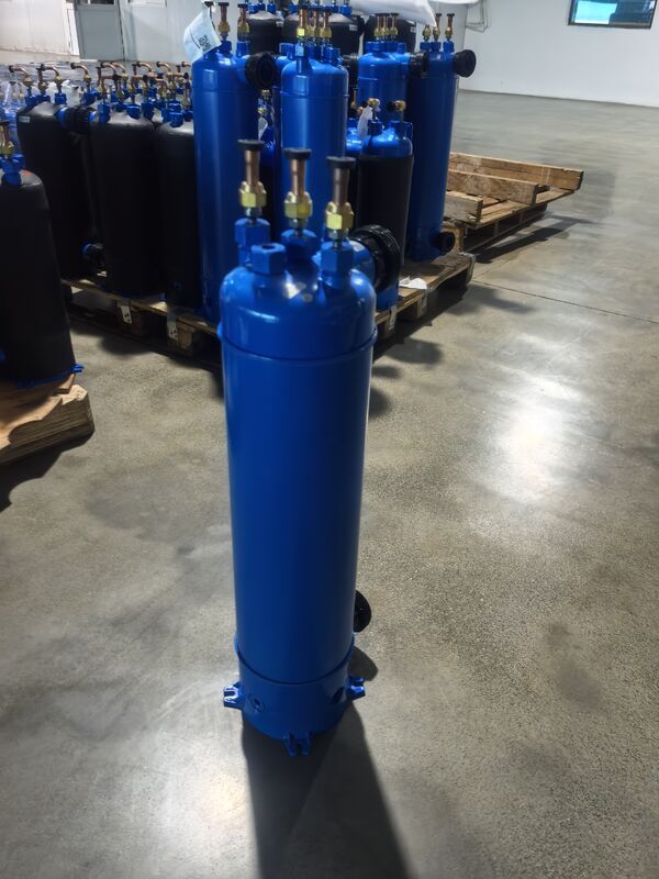 टाइटेनियम ट्यूब TA1 पूल हीट एक्सचेंजर MHTA-3 क्षैतिज या ऊर्ध्वाधर स्थापना कार्य तापमान रेंज 0 से 45 डिग्री सेल्सियस और लंबे समय तक चलने वाला