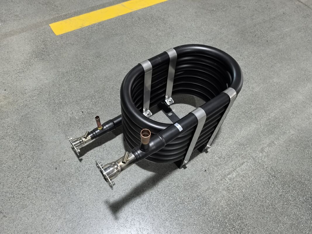 R22 R134a R407c R410a शीतलक प्रकार गर्म पानी हीट एक्सचेंजर प्लेट मोटाई 25 से 3 मिमी के साथ टिकाऊ निर्माण