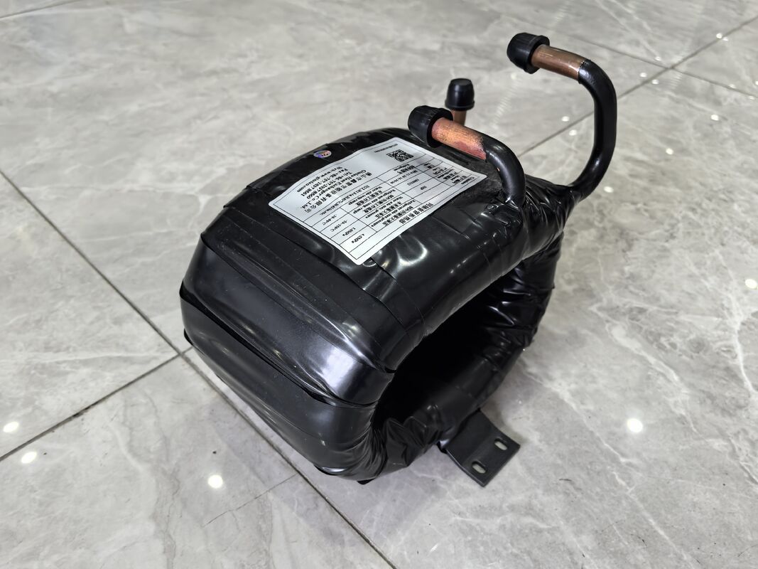 आर 32 रेफ्रिजरेंट प्रकार समाक्षीय हीट एक्सचेंजर 5 से 300 किलोग्राम तक के लिए डिज़ाइन किया गया पानी का दबाव 1.0 एमपीए प्रभावी थर्मल प्रबंधन