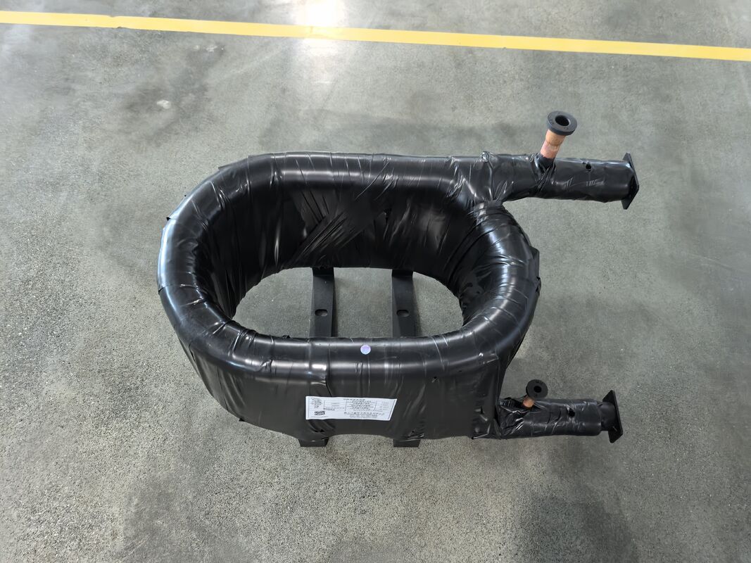 अधिकतम कार्य दबाव 5.0 एमपीए समाक्षीय हीट एक्सचेंजर चौड़ाई मिमी 140 थर्मल प्रबंधन के लिए ठंड की प्रभावी रोकथाम प्रदान करता है