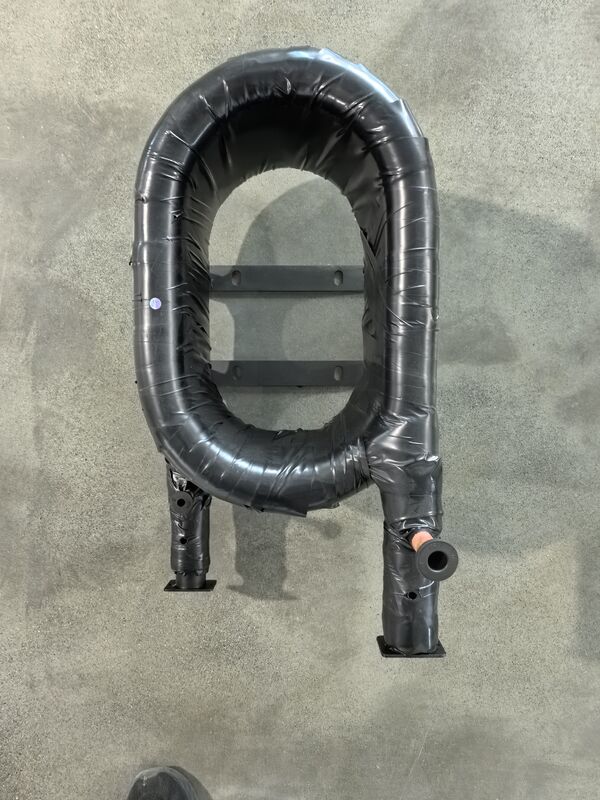 गर्मी क्षमता 6 से 300 किलोवाट समाक्षीय हीट एक्सचेंजर पानी साइड दबाव 1.0 एमपीए लोडिंग पोर्ट शोंडे पोर्ट या अनुकूलित मॉडल