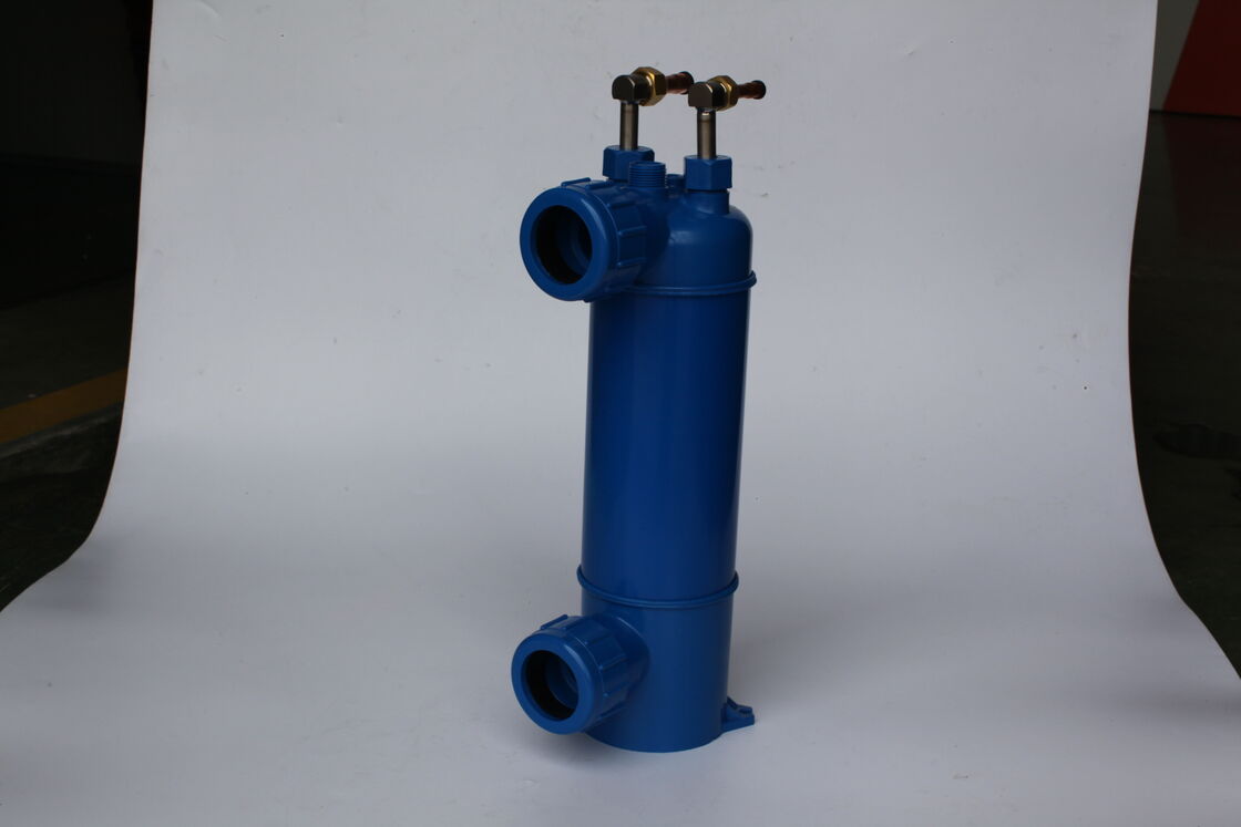 गर्मी हस्तांतरण के लिए शुद्ध टाइटेनियम और कार्बन स्टील का उपयोग करके निर्मित सिंगल डबल ट्रिपल सिस्टम की विशेषता वाला ग्राहक टाइटेनियम हीट एक्सचेंजर