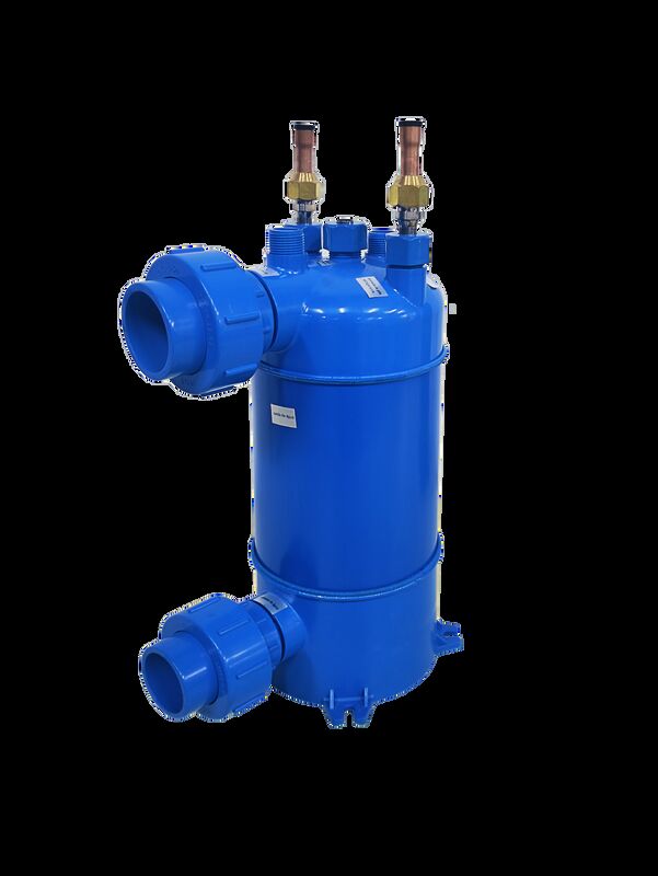 शुद्ध टाइटेनियम और कार्बन स्टील टाइटेनियम हीट एक्सचेंजर सीआईपी एकल/डबल/ट्रिपल सिस्टम विकल्पों के साथ संगत