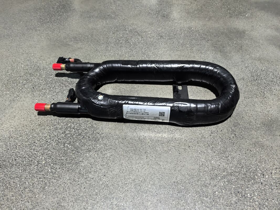 GY0200C मॉडल वाणिज्यिक HVAC प्रणालियों के लिए 1 से 100 किलोग्राम तक तरल प्रवाह दर के साथ समाक्षीय हीट एक्सचेंजर