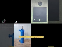 टाइटेनियम हीट एक्सचेंजर फोम रैपिंग